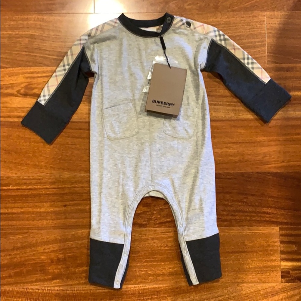 Baby boy Burberry one-piece